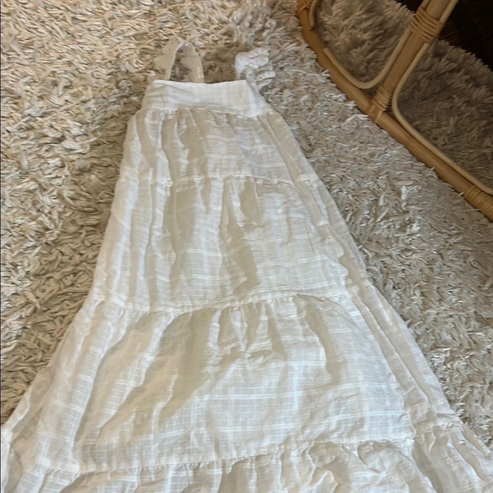 Cat & Jack White Casual Kids Dress